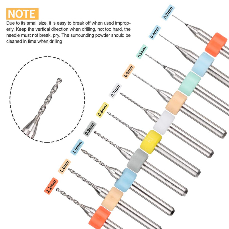 62 Pieces Pin Vises Hand Drill Bits Micro mini Twist Drill Bits Set Pin Vice Rotary Tools with Carving Clamp for Craft Carving, DIY, Woodworking, Plastic, Jewelry, Resin or Model Making (0.3-3.0mm) - NewNest Australia