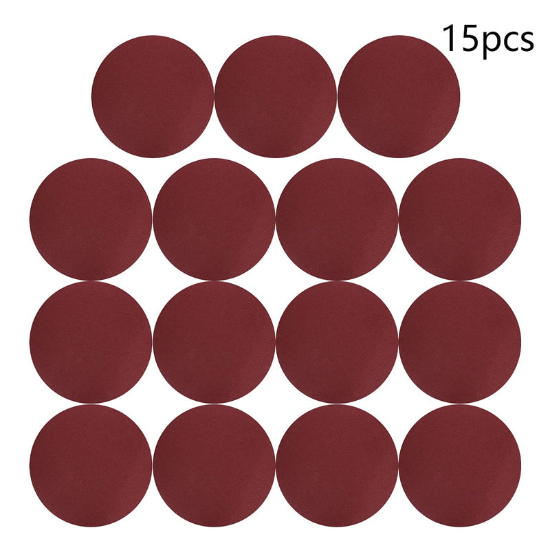 Bettomshin 8-inch PSA Sanding Discs,100 Grits Self Stick Adhesive Back Aluminum Oxide Sandpaper 15pcs - NewNest Australia