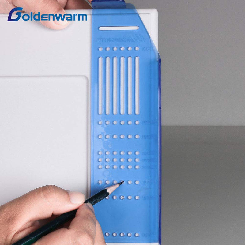 goldenwarm Cabinet Pull Template Door Template Drawer Pull Drill Template 1 Pack - TM160 Cabinet Handle Drill Mounting Template Door Pull Drill Mounting Template 1 Installaion Template - NewNest Australia