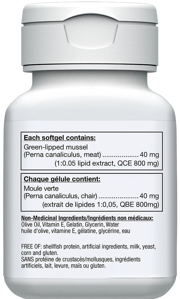 Support for Joint & Muscle Health, Mobility & Joint Pain Relief - 30+ Fatty Acids Green-Lipped Mussels No Fishy Aftertaste - 60 Softgels 60 Count (Pack of 1) - NewNest Australia