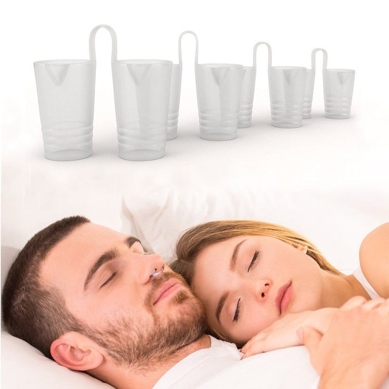 Tmishion Anti Snoring Cap, Anti Snoring Solution Of 4 Pieces/Box, Natural Snoring With Breath Aid Clip Facilitates Immediate Help And Improves Breathing, Children Of Both Sexes - NewNest Australia