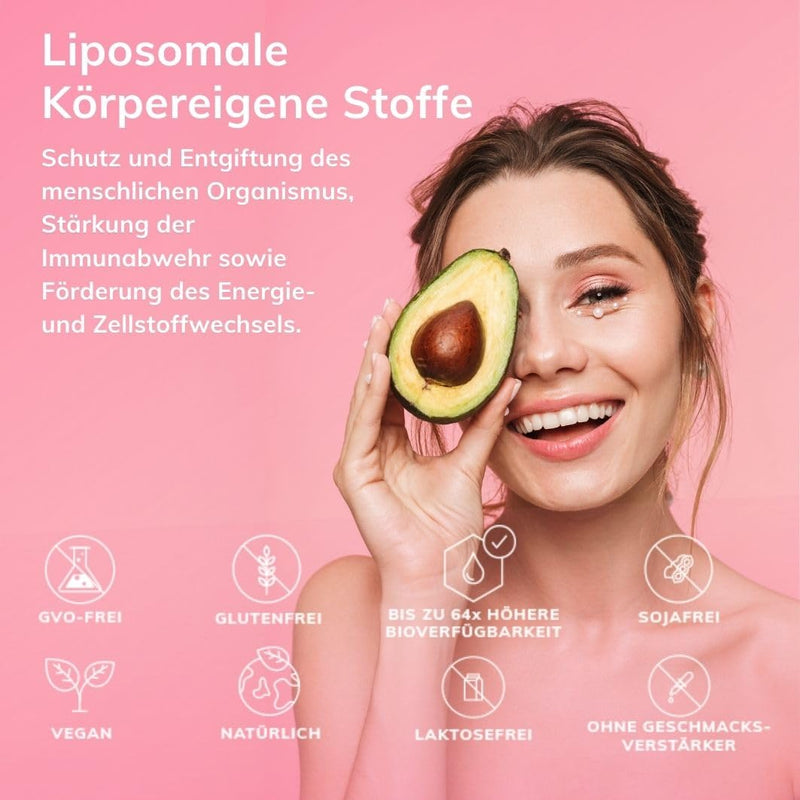 Coenzyme Q10 | 25 daily doses of 100 mg CoQ10 | Vegan | 250ml | Highly dosed & laboratory tested | More effective than capsules & powder | Liposomal | Gluten free | Made in Germany - NewNest Australia