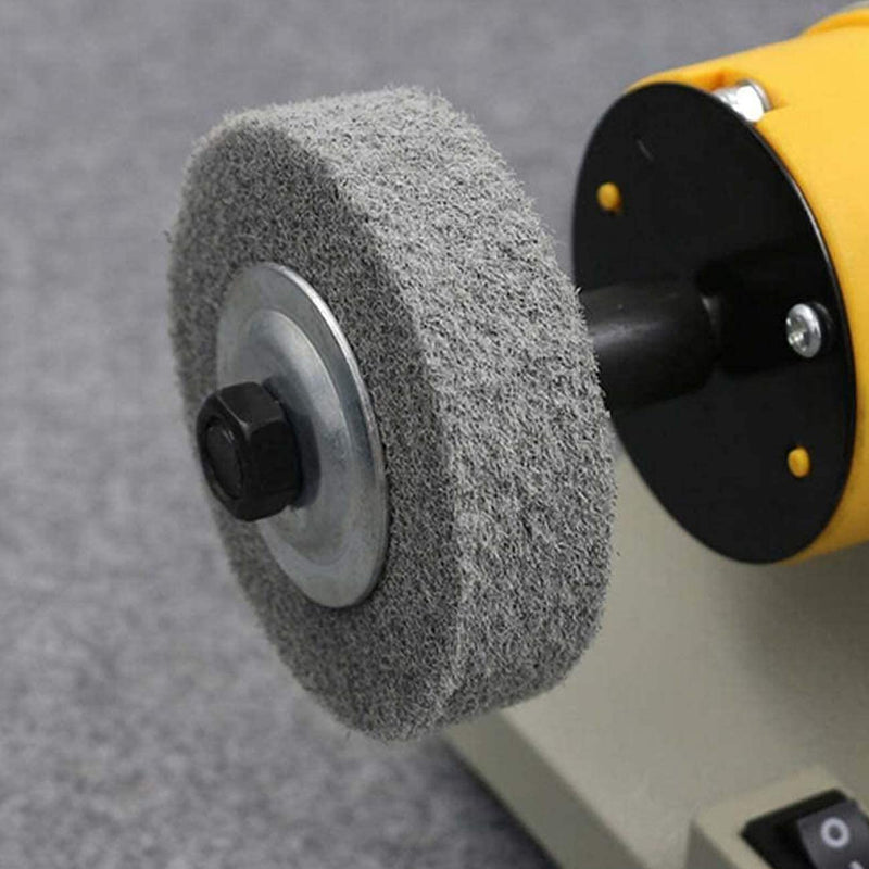 Luo ke 5 Pcs Quick Changed Fiber Buffing Wheel 3 Inches Replacement Fiber Polishing Wheel for Bench Buffer/Bench Grinder,Buffing Wheel Hole 3/8 inch - NewNest Australia