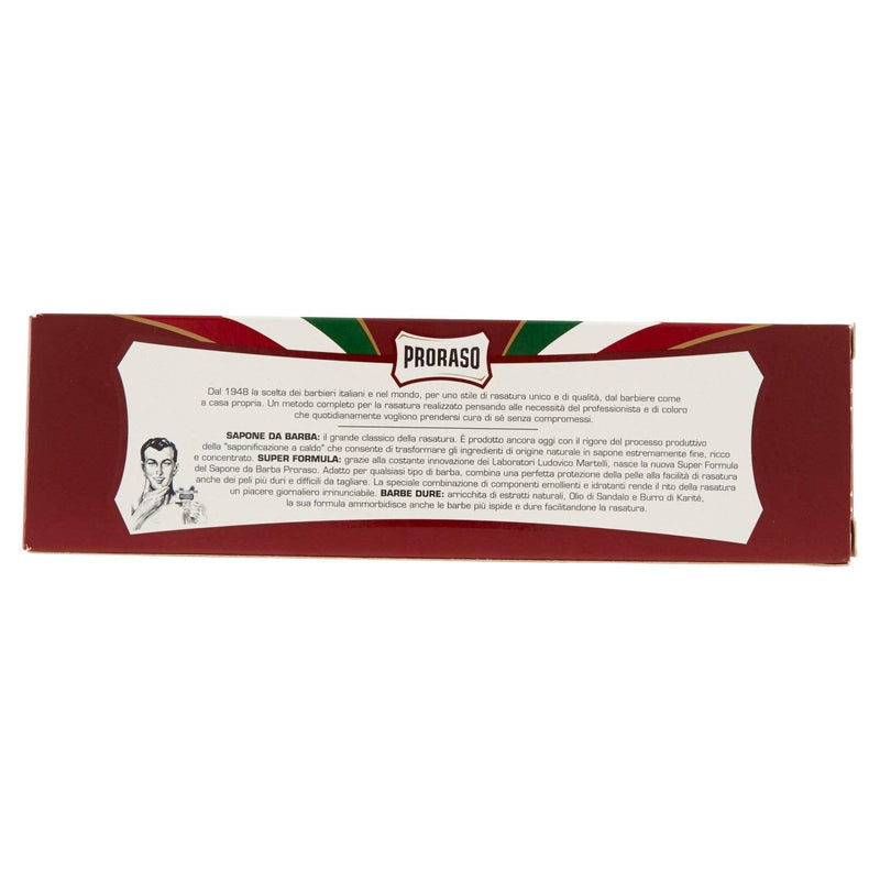 PRORASO Shaving cream in tube Red, 150 ml - NewNest Australia