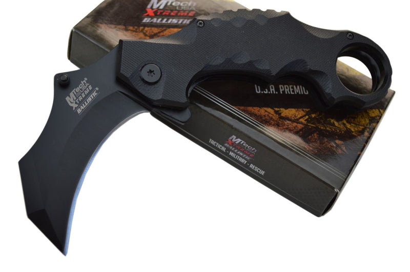 8" Spring Assisted G'Store Open Folding Pocket Knife Karambit Claw Combat Tactical - NewNest Australia