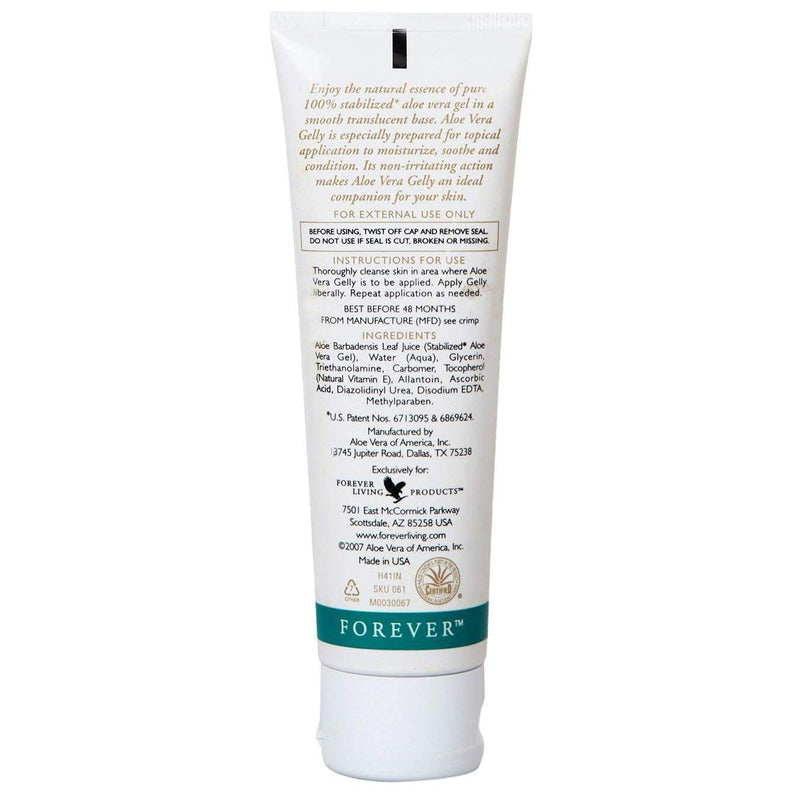 Forever Living Aloe Vera Gelly 100% Stabilized (2 Pack),4 Fl. Oz. - NewNest Australia