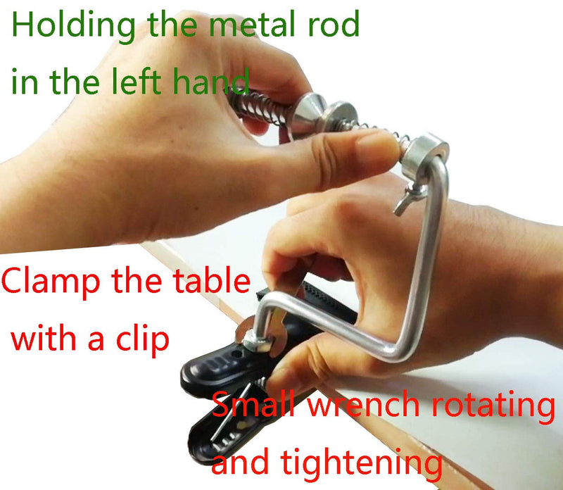 SLMOZKA Fishing Line Spooler Silver Reel Winder Spool Tackle Winder spooling Station Winding System Ultimate Line B-With Clamp - NewNest Australia