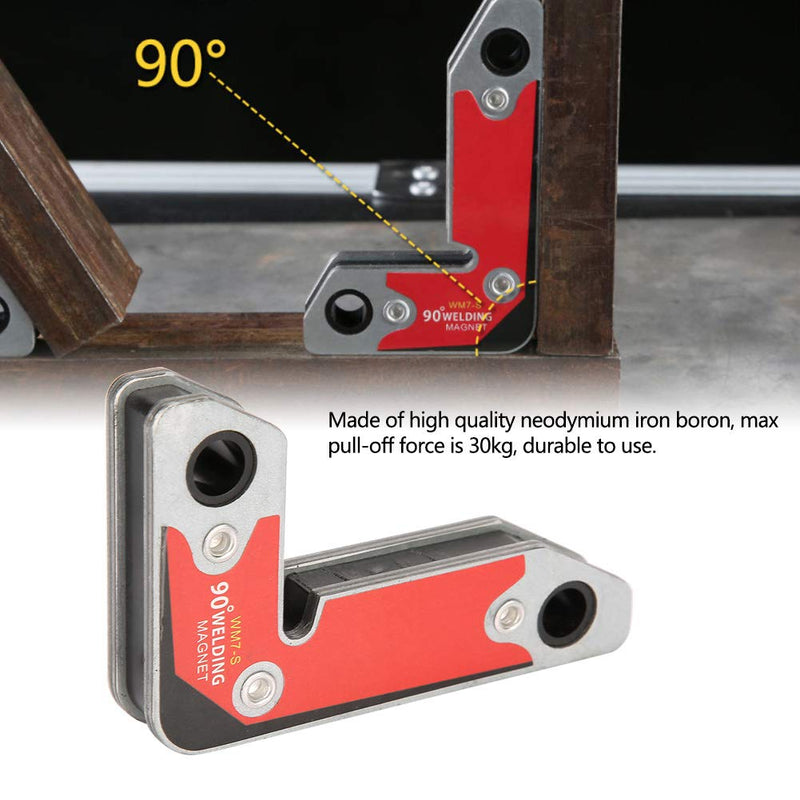 Hilitand 2pcs WM7-S Magnetic Welding Fxture Inside/Outside Magnet Welding Clamp Holder Fixer Welder Tool 30/60/90 Degree - NewNest Australia