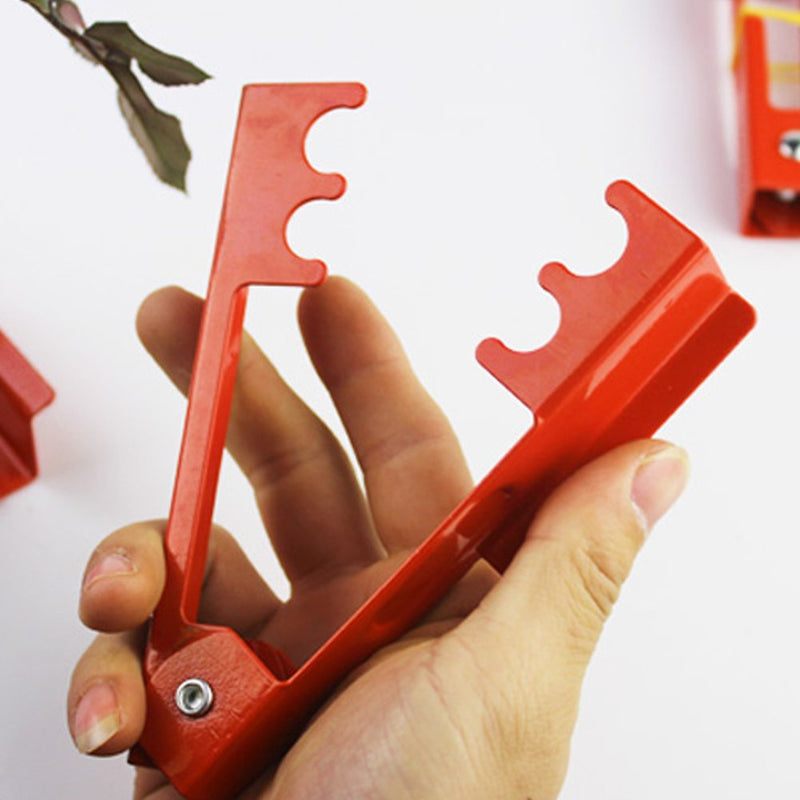 Zmmyr Red Iron Thorn Leaf Stripper Clip Not Easily Deformed Thorn Leaf Pruners Forceps for Rose Flower - NewNest Australia