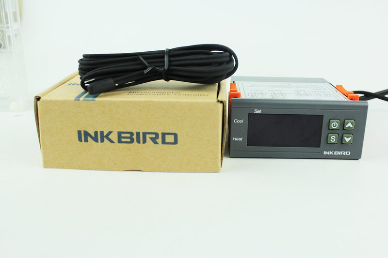 Inkbird All-Purpose Digital Temperature Controller Fahrenheit and Centigrade Thermostat with Sensor 2 Relays ITC-1000F for Refrigerator Fermenter - NewNest Australia