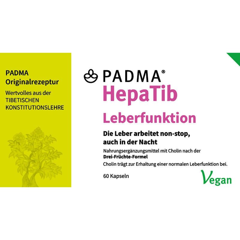 Padma Hepatib 60 Caps. Metabolism And Internal Cleansing | 3 Fruit Formula With Valuable Choline, Which Helps To Maintain Normal Liver Function | With Polyphenols And Tannins | Vegan - NewNest Australia
