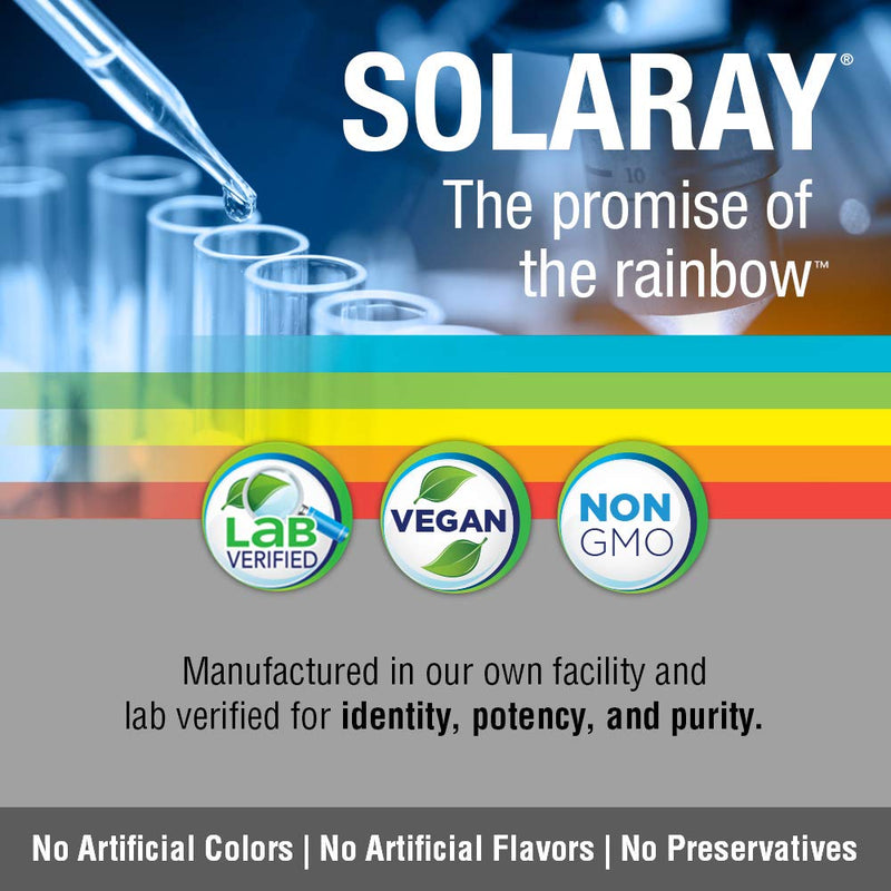 Solaray Passion Flower Aerial Extract 350mg | Healthy Relaxation & Focus Support | May Help Calm Mental Chatter & Restlessness | 100 VegCaps - NewNest Australia