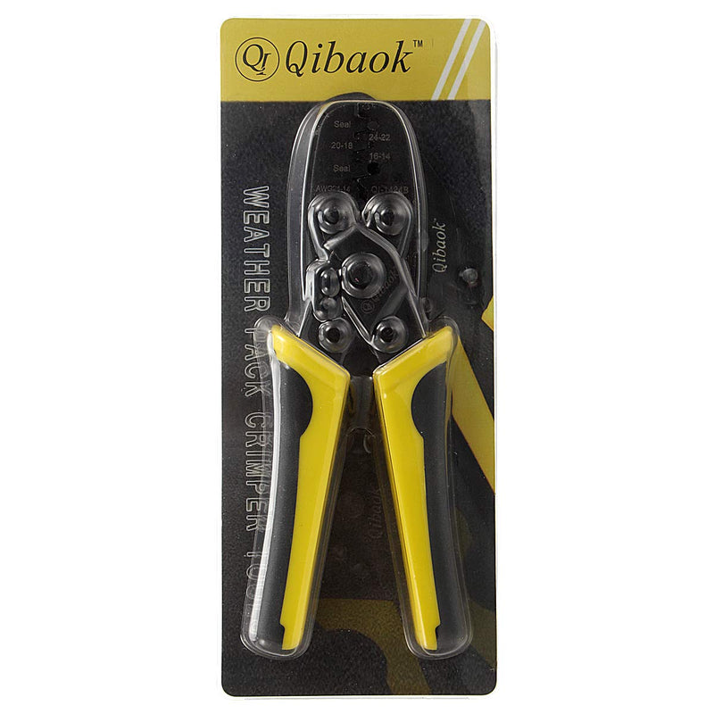 Qibaok Weather Pack Crimper Tools Waterproof Connectors Crimping Tool  for Delphi Packard Weather Pack Terminals or Metri-Pack Connectors - NewNest Australia