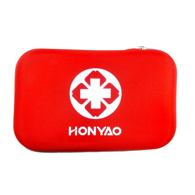 Honyao First Aid Kit, 200 Piece Compact Medical Survival Kit/Box With Lightweight Hard Case For The Car, Motorcycle, Home, Workplace, Outdoors, Camping, Hiking, Emergencies - NewNest Australia