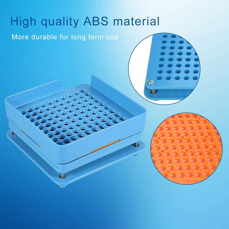 100 Holes Capsule Filler, 00# Capsule Filling Device For Filling Capsules Capsule Filling Machine Capsule Holder Manual Capsules Filling Machine, For Powder Cosmetic Capsule Vitamins (Without Powder Baffle) - NewNest Australia