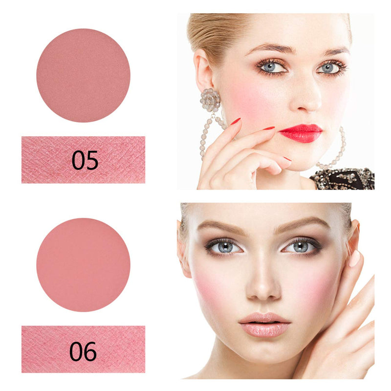 FantasyDay® Professional 6 Colors Pressed Powder Blush Makeup Palette Contouring Kit #3 - Ideal for Professional and Daily Use - NewNest Australia