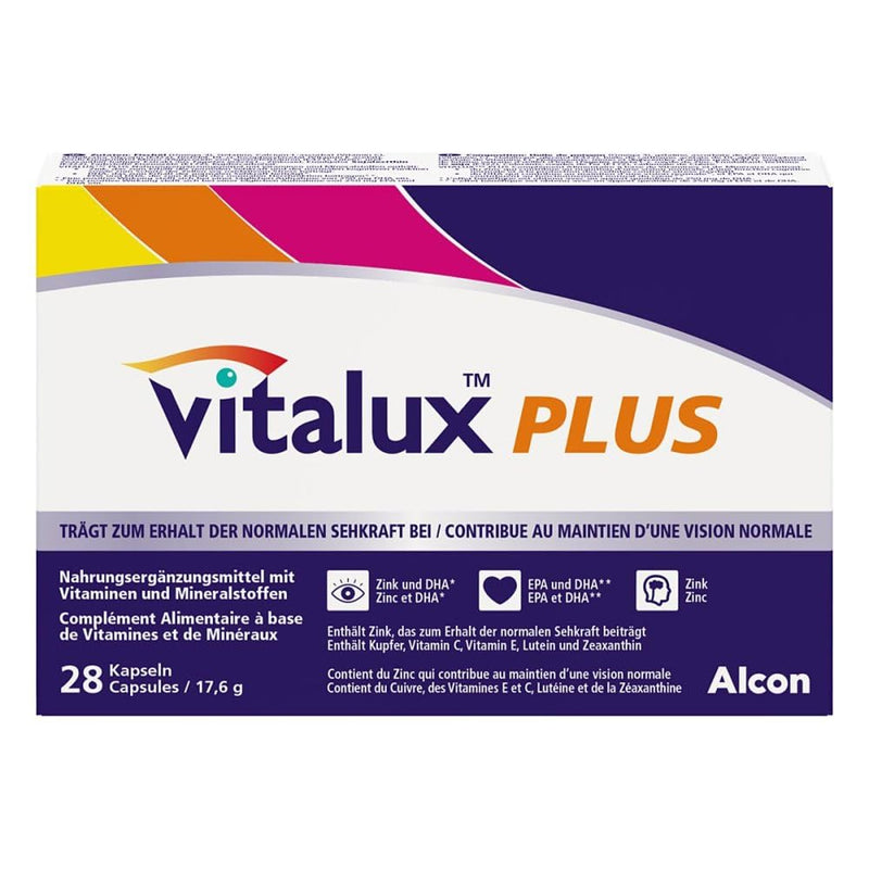 Vitalux Plus capsules 28 pieces - NewNest Australia