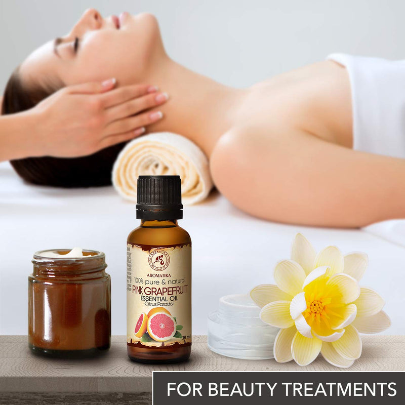 Grapefruit Oil 30 Ml - Citrus Paradisi - South Africa - 100% Pure & Natural Grapefruit Oil For Good Sleep - Wellness - Beauty - Aromatherapy - Spa - Aroma Diffuser - Oil Burner - Room Fragrance - NewNest Australia
