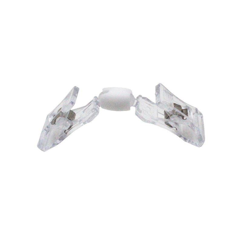 LJY 16 Pieces Clear Plastic Rotatable Merchandise Sign Display Mini Clip Tag Holders for Business Cards - NewNest Australia