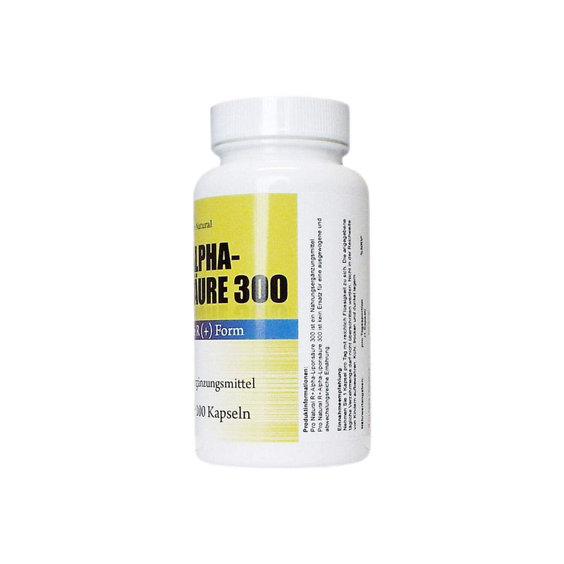 Pack of 3 Alpha lipoic acid biologically active R-form 300 mg 300 vegetarian capsules made in Germany (pure R (+) enantiomer, chromatographically purified) - NewNest Australia