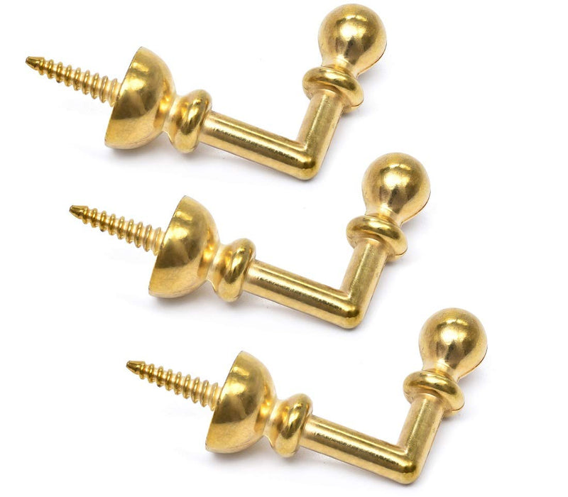 NewNest Australia - Heavy Duty Decorative Coat Hook - Great for Wall Mounted Hook Rack No Need Tool (Gold, 11Set) Gold 