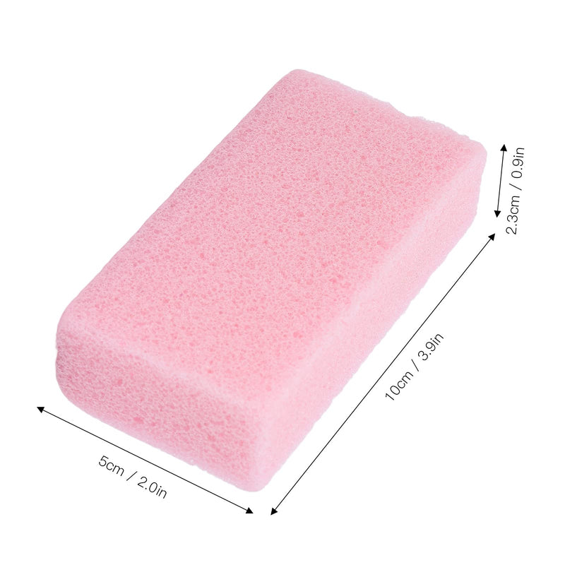 Foot Pumice Stone - Square Pink Hard Dead Skin Remove Scrubber Foot Dander Remover Foot Scrubber Rough Skin Scrubber Foot Care Pedicure Tool For Nail Tool Foot Scrubber Care - NewNest Australia