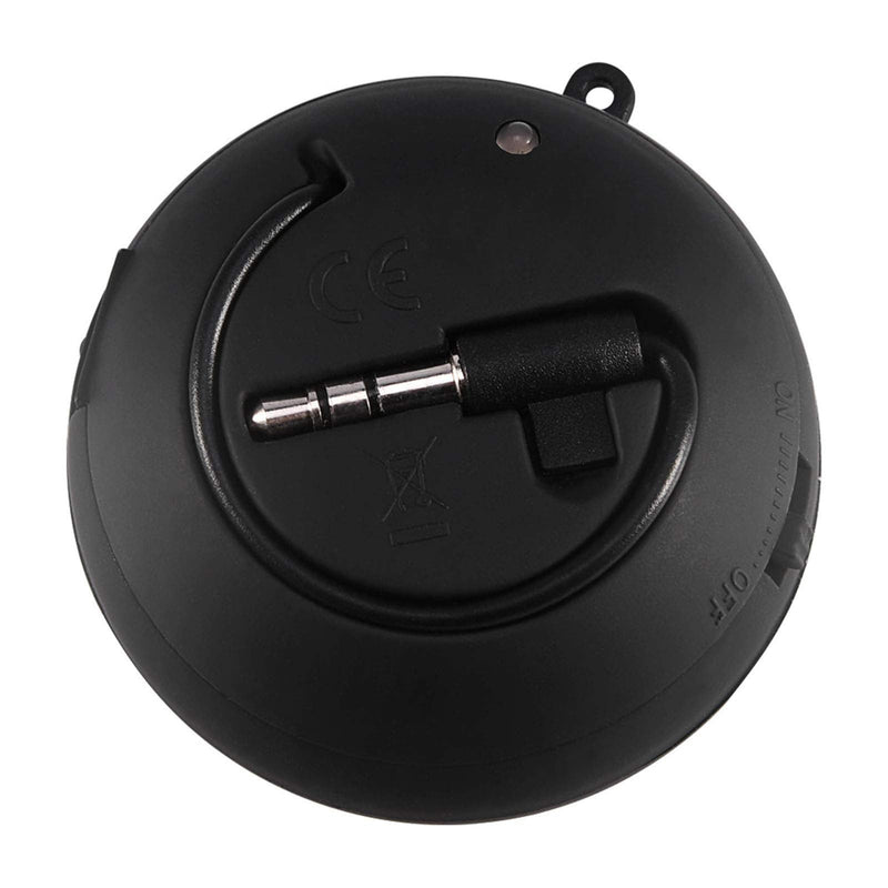 Mini Speakers with Jack Plug, Portable Mini Travel 3.5mm Loud Phone Speaker Built-in Battery for Mobile Phone MP3 PC, Rechargeable Plug in Speakers for Phone(black) black - NewNest Australia