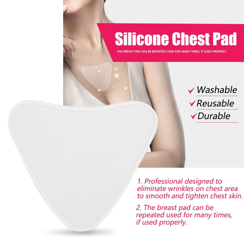 Anti Wrinkle Chest Pad, Silicone Transparent Breast Care Pads Reduce and Prevent Chest Wrinkles and Lines Smooths Your Skin Back to Youth - NewNest Australia