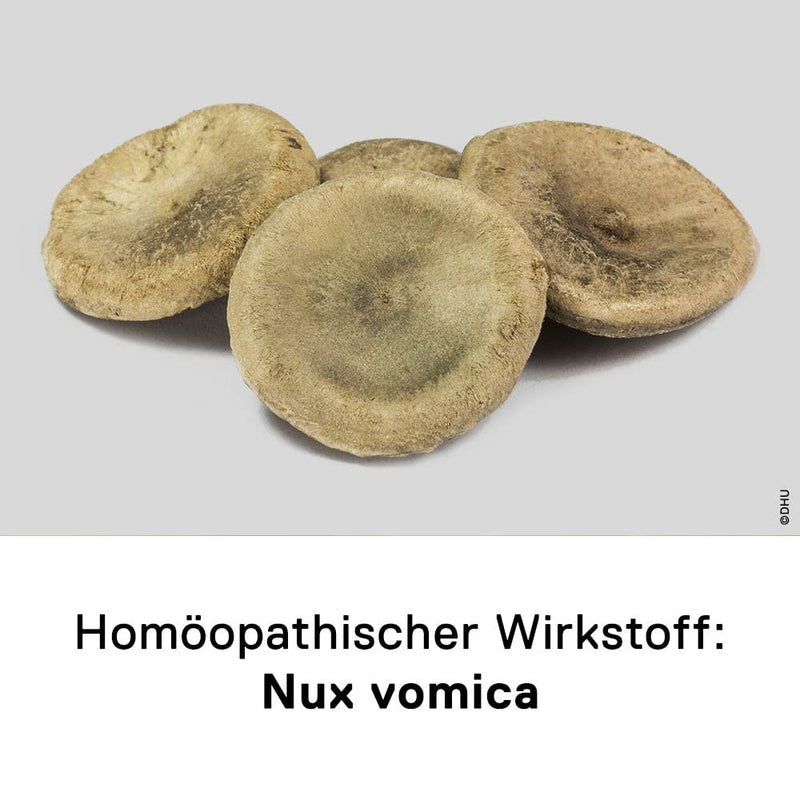 DHU Nux vomica D6 globules - helps in the digestive tract - low side effects, 10 g globules - NewNest Australia