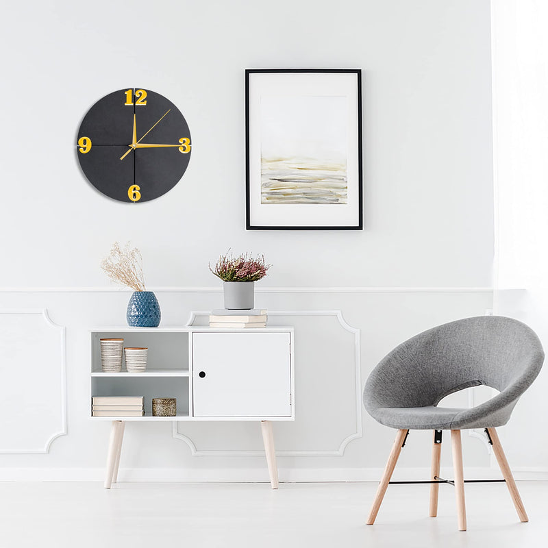 6pcs High Torque Quartz Clock Movement Mechanism Replacement Clock Numerals Kit with 6 Different Pairs of Hands Clock for DIY Wall Clock Handicrafts Repair Clock Parts 21.5mm - NewNest Australia