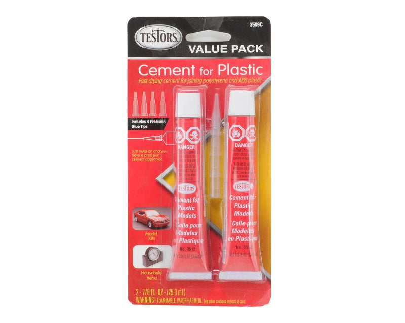 Cement Glue Value Pack Testors 2-7/8 fl oz tubes 1 - NewNest Australia
