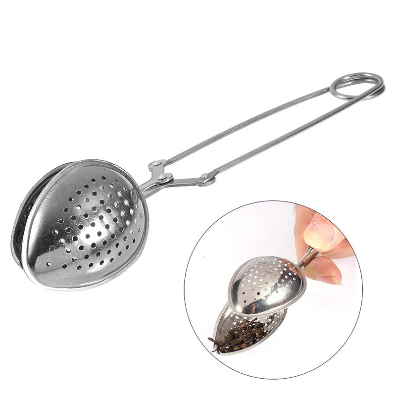 Raguso Stainless Steel Infuser Strainer, Long-Handled Ball Shape Tea Strainer Tea Diffuser Herbal Spice Water-drop Pincher for Loose Leaf Teas Home Restaurant Kitchen Accessory Tool - NewNest Australia