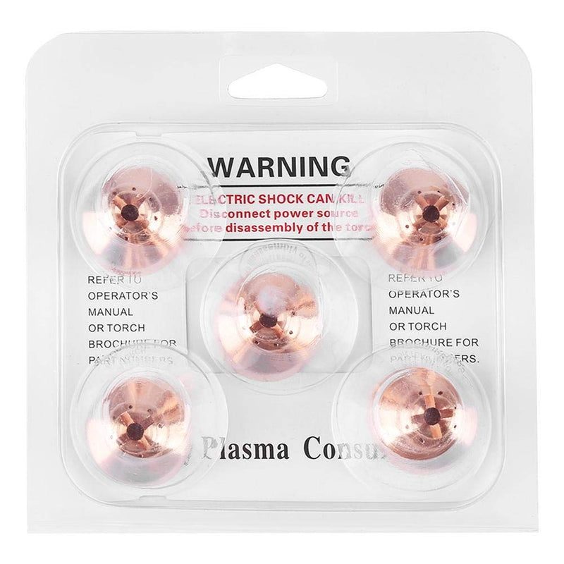 5pcs Plasma Consumables 220674 Machine Plasma Shield Cap Fit MAX45 Plasma Cutter Torch - NewNest Australia