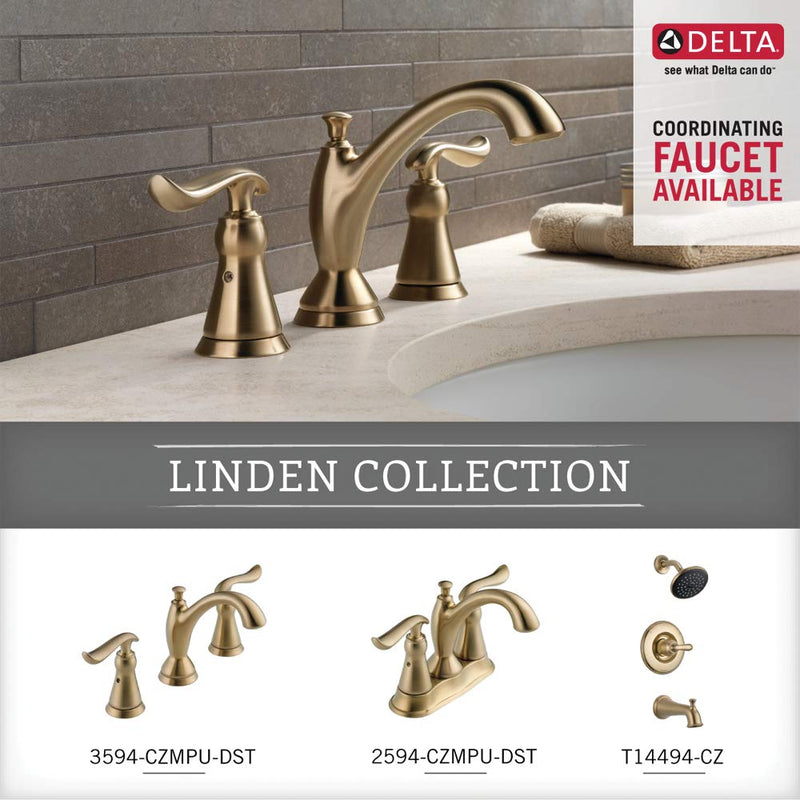 DELTA Linden Towel Ring, Champagne Bronze, Bathroom Accessories, 79446-CZ - NewNest Australia