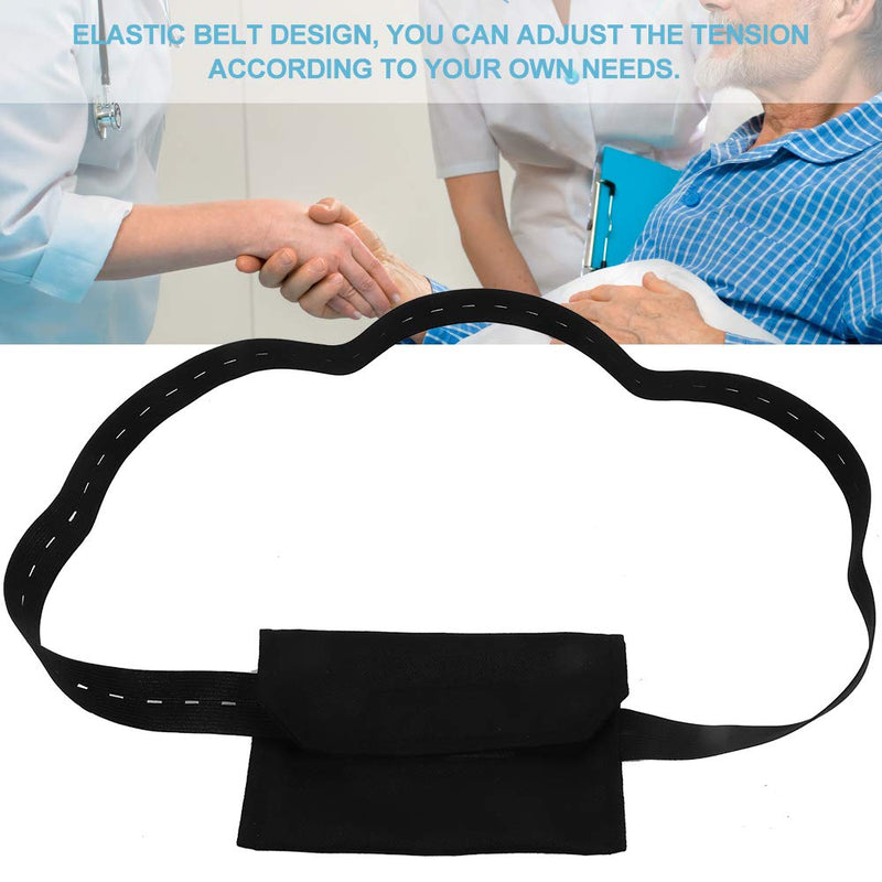 Peritoneal Dialysis Belt, Adjustable Peritoneal Tube Protection With Adjustable Button, Dialysis Catheter Closure, Abdominal Dialysis Belt, Catheter Protective Belt (Black) - NewNest Australia