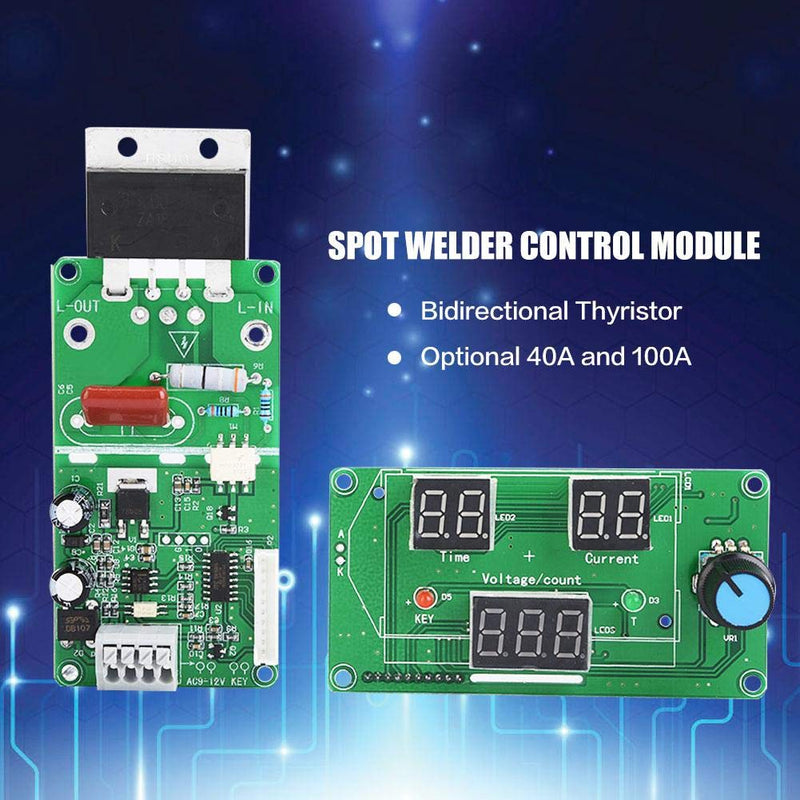 Spot Welder Control, Spot Welder Time Control Module Digital Display Controller Board (100A) 100A - NewNest Australia