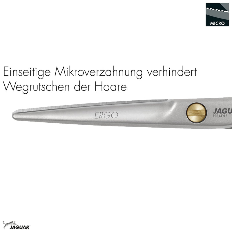 JAGUAR hair scissors PRE STYLE ERGO 6.0" | hairdressing scissors in classic design | matted | Made in Germany 15.24 cm - NewNest Australia
