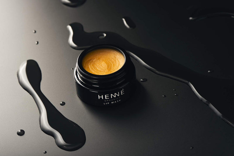 Henné Organics Lip Mask - Natural Organic Moisturizer Treatment for Plump Lips - NewNest Australia