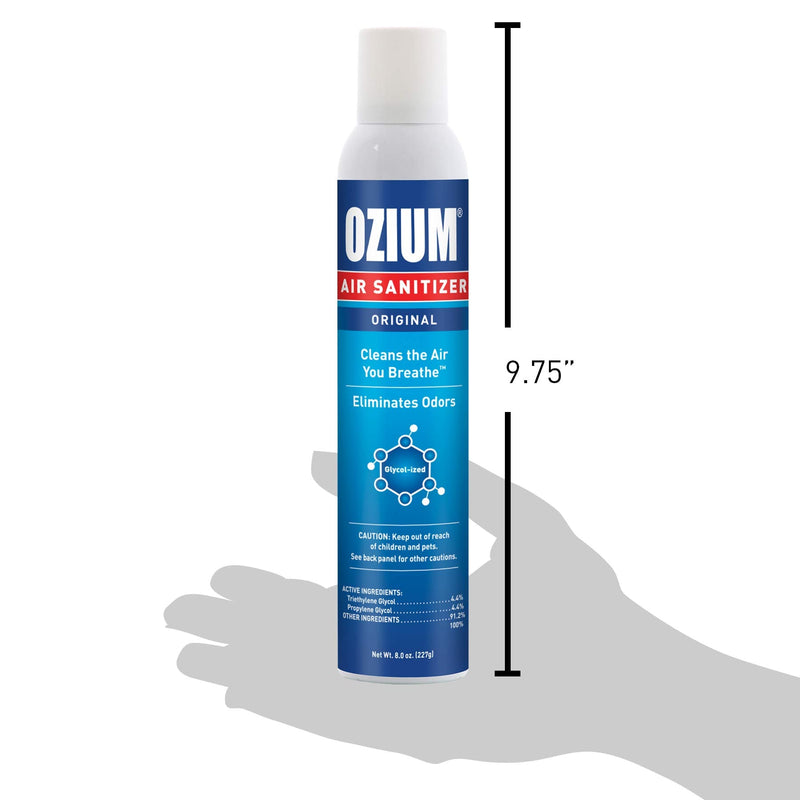 Ozium® 8 Oz. Air Sanitizer & Odor Eliminator for Homes, Cars, Offices and More, Original Scent - 2 Pack - NewNest Australia