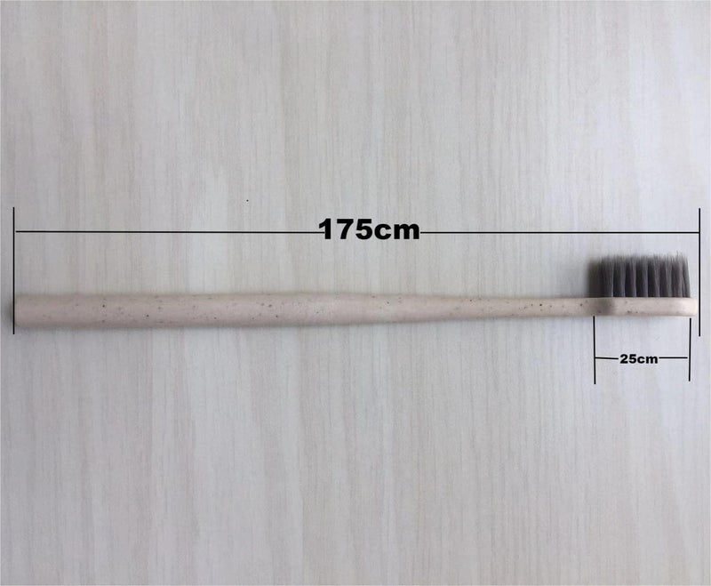 Disposable Toothbrushes, Manual Toothbrush, 20 Set Of Sustainable & Disposable Toothbrushes With Toothpaste Set, Biodegradable, Vegan & Bpa Free, Individually Packaged, Round Toothbrush Handle. 20/R - NewNest Australia
