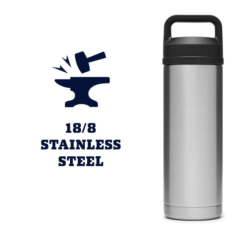 NewNest Australia - YETI Rambler 18 oz Bottle, Vacuum Insulated, Stainless Steel with Chug Cap 