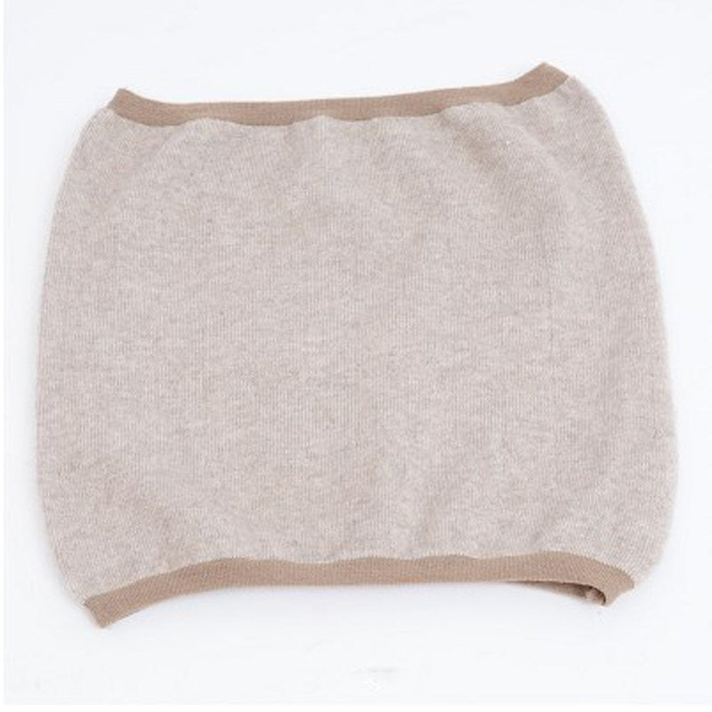 Themal Therapy Knit Kidney Warmer Abdominal Binder Stomach Lumbar Lower Back Support Brace Slim Waist Trimmer Wrap Belt Postpartum Belly Band - Warming Kidney Pain Relief- C Section Surgical Recovery M for waist girth 57-90CM Khaki - NewNest Australia