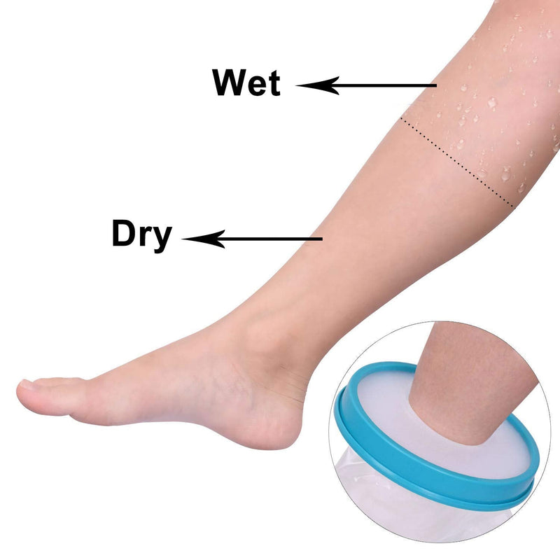Waterproof Cast Cover For Shower, Cast And Bandage Protector For Bathing, Waterproof Plastic Protector, Reusable Seal For Broken Legs, Knee, Foot, Ankle, Wound - NewNest Australia