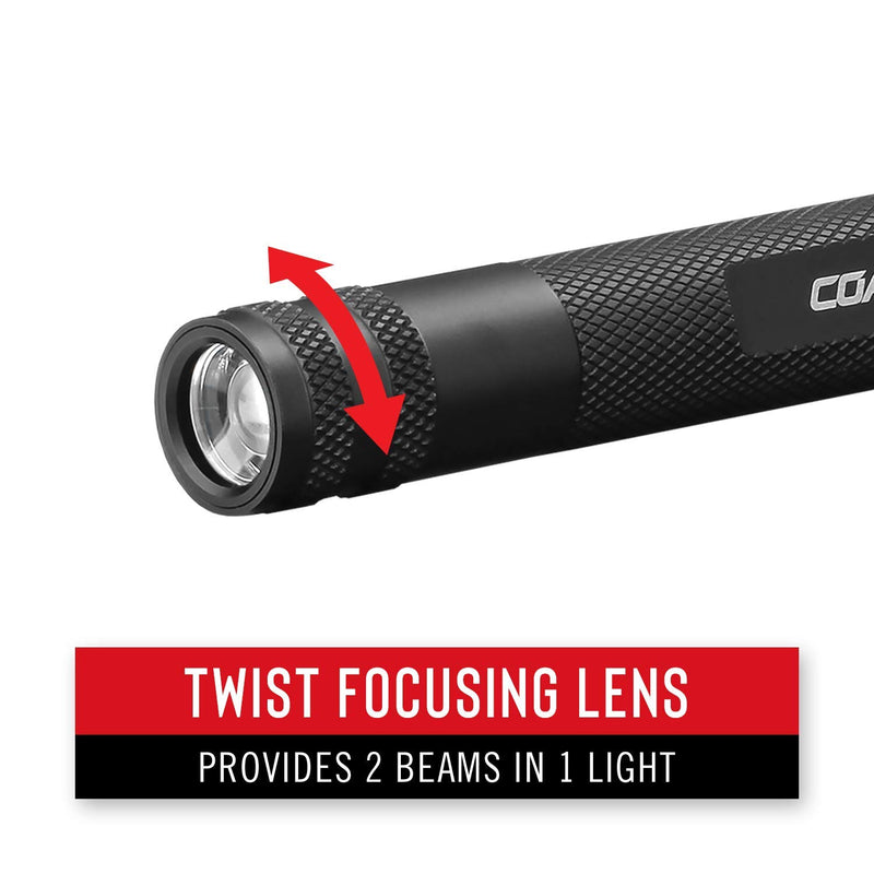 Coast HP3R 245 Lumen Rechargeable LED Penlight with Twist Focus, blue (21518) - NewNest Australia