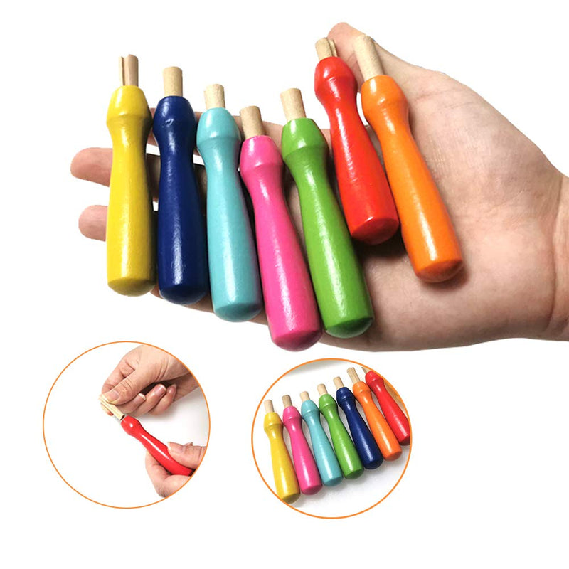 Needle Felting Tools, 38 Pcs Felting Needles - Needle Felting Supplies with 3 Sizes Felting Needles(36 Gauge, 38 Gauge, 40 Gauge), Color Wooden Handle Holder for Needle Felting - NewNest Australia