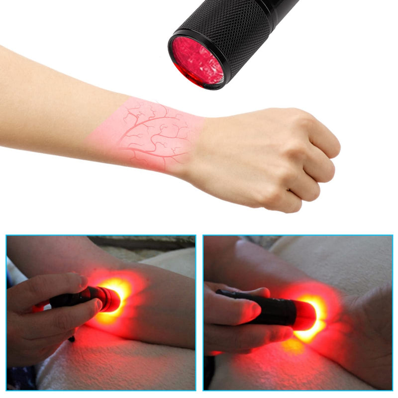 Portable Vein Finder, Red Light Vein Finder, Vascular Indicator Instrument For Elderly, Vein Viewer Locator, Infrared Vein Viewer For Older Children, Easy To Find Subcutaneous Veins - NewNest Australia