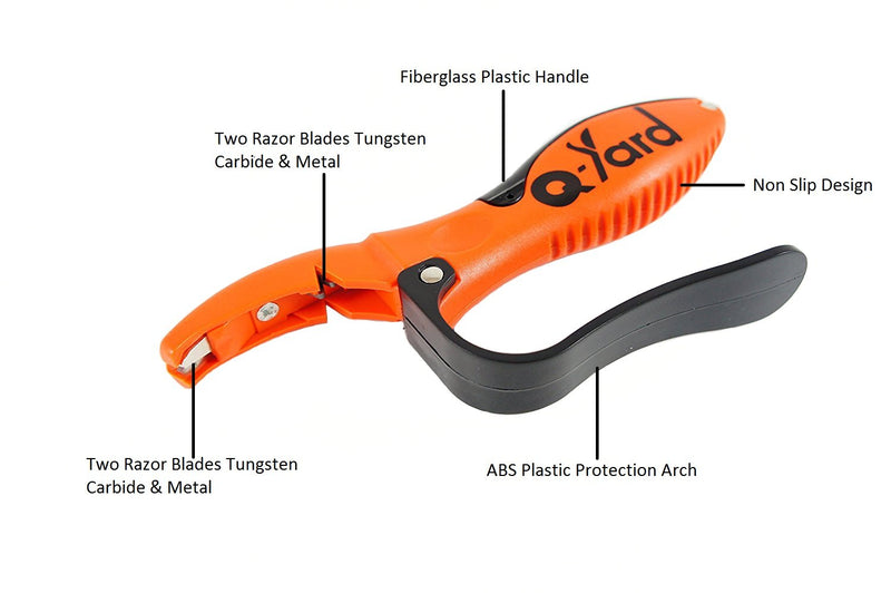 Q-yard QY-007A Handheld Multi-Sharpener for Pruning Shears, Garden Hand Pruner Sharpener - NewNest Australia