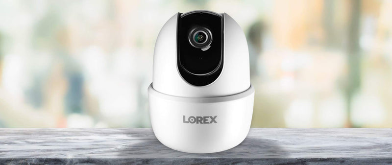 Lorex 1080p HD Smart Indoor Pan/Tilt Wi-Fi Security Camera with Person Detection, Two-Way Audio, and Smart Home Voice Control - NewNest Australia