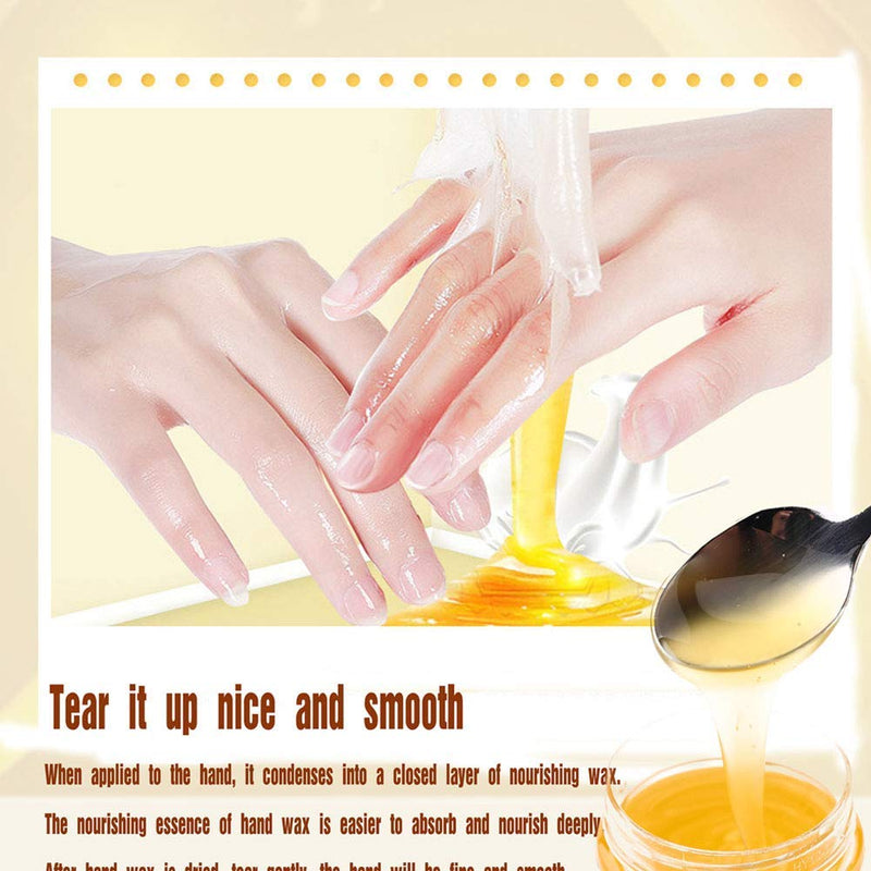 50g Honey Milk Hand Care Mask, Mild Caring Whitening and Moisturizing Hand Mask Deep Nourishing Soft and Delicate Texture Hand Care Moisturiser Cream - NewNest Australia