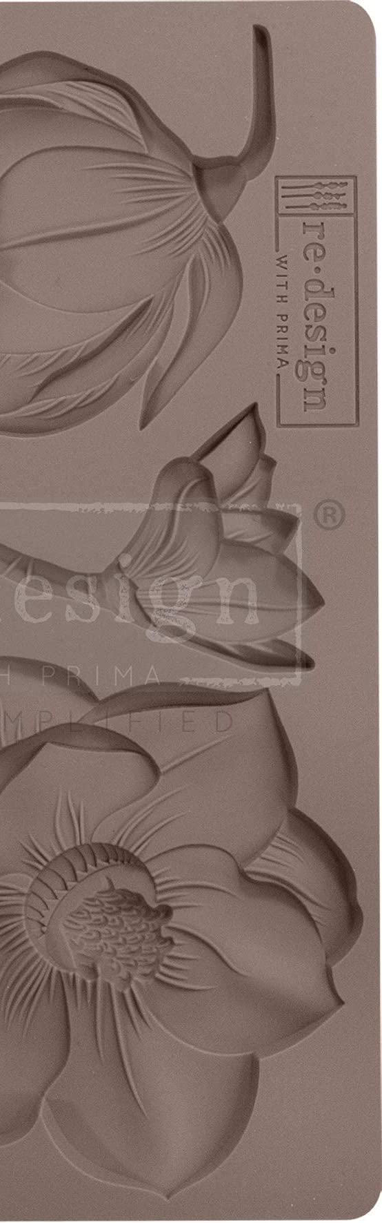 Prima Marketing 643119 Redesign Mould 5X8 WNTR, Winter Blooms - NewNest Australia